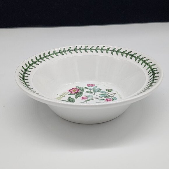 Portmeirion Botanic Garden Bowl Rhododendron Lepidotum Design 7.5" - Picture 7 of 8